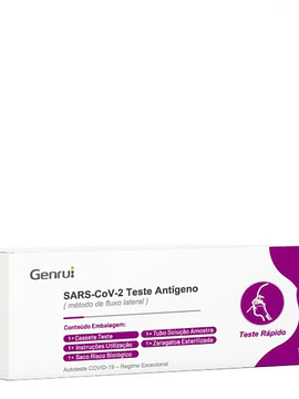  Genrui Autoteste Antigénio Covid-19 1 Unidade