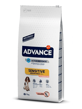 Advance Adult Sensitive Salmon & Rice Dog 12Kg