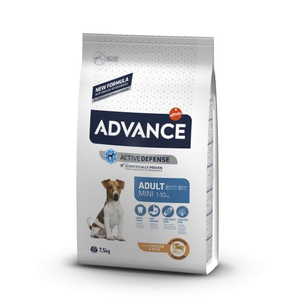  Advance Dog Mini Adult Chicken & Rice 7,5Kg