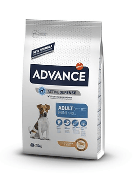  Advance Dog Mini Adult Chicken & Rice 7,5Kg
