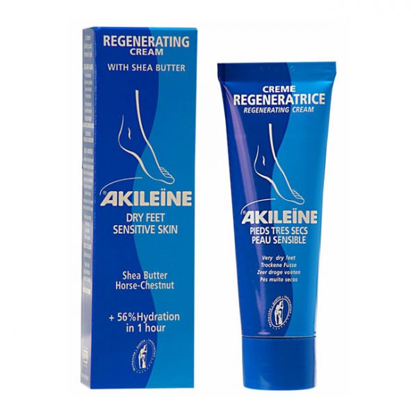 Akileïne Creme Regenerador de Pés Secos 50ml