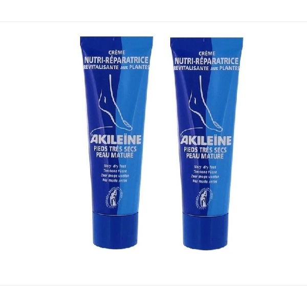 Akileïne Creme Nutri-Reparador 2x50ml