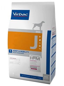 Virbac Vet Hpm Adult Diets J1 Joint & Mobility Dog 3Kg