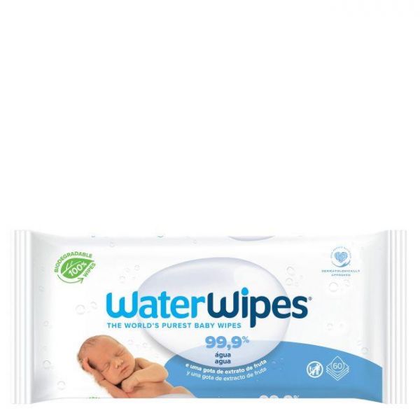 WaterWipes Bio Kit Toalhitas para Bebé 3x 60 Unidades