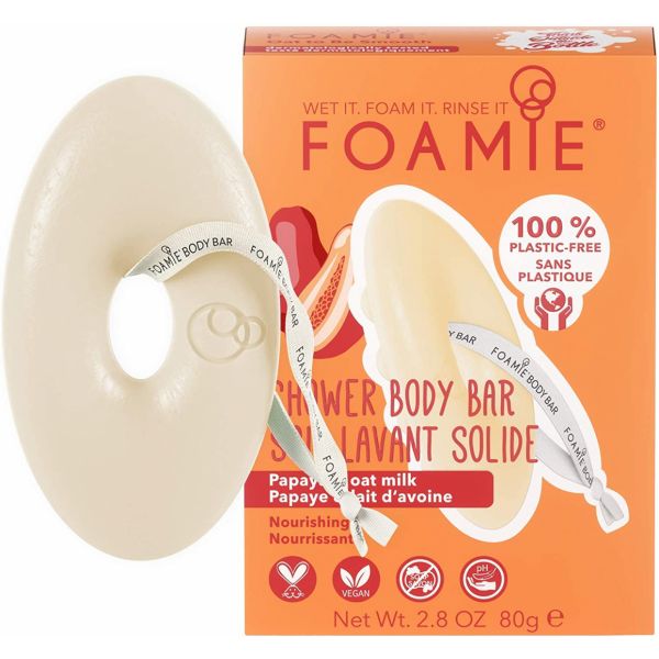 Foamie Gel de Banho Sólido Papaia 80g