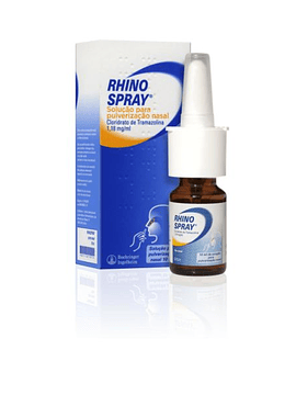 Rhinospray, 1,18 mg/mL-10mL x 1 solução pulverização nasal