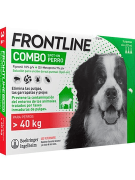 Frontline Combo Cão 40-60Kg 3 Pipetas