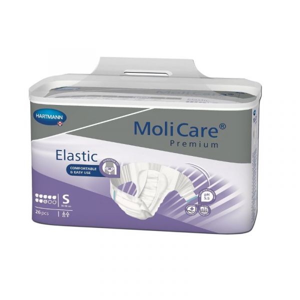 Molicare Premium Elastic 8 Gotas Tam S x26 Unidades