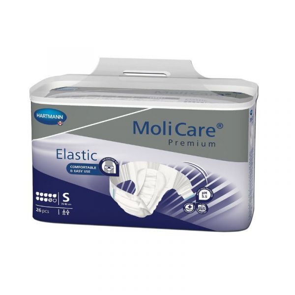 Molicare Premium Elastic 9 Gotas Tam S x26 Unidades