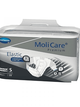 MoliCare Premium Elastic Fralda 10 Gotas Tam S x22 Unidades