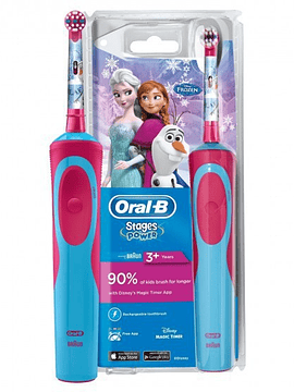 Braun Oral B Stages Power Frozen Escova de Dentes Azul/Rosa