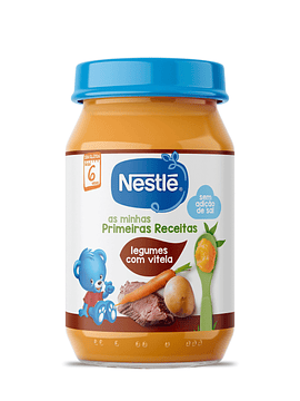 Nestlé Boião Legumes com Vitela  6m+ 190g