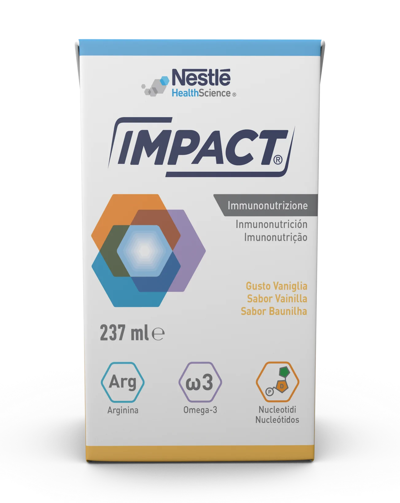 Nestlé Impact Baunilha Solução Oral 3x 237ml