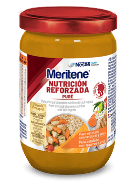Nestlé Meritene Puré Peru, Arroz e Cenoura 300g