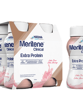 Nestlé Meritene Clinical Extra Protein Morango 4x 200ml