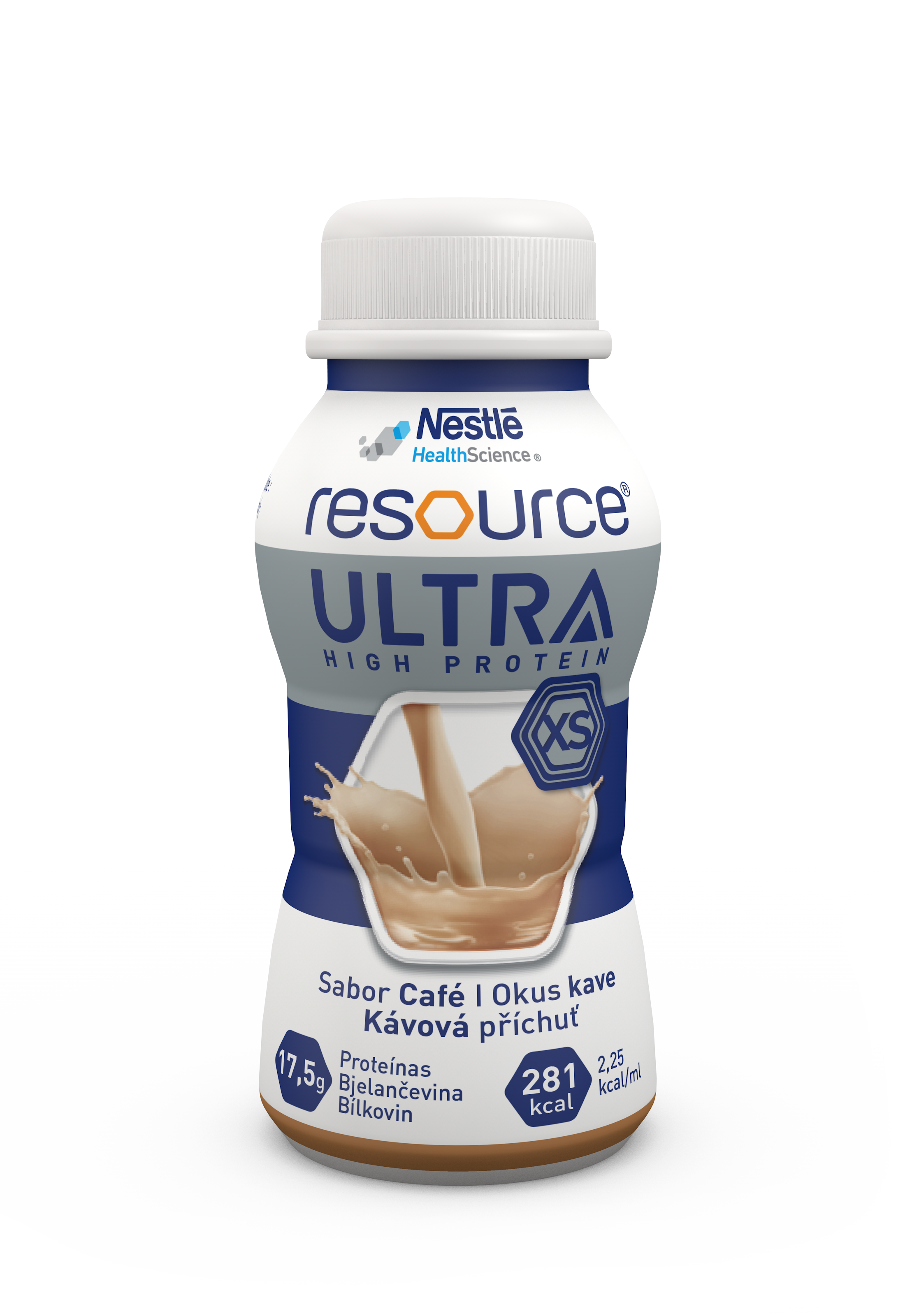 Nestlé Resource Ultra Solução Oral Café 4x 125ml
