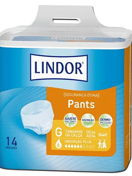 Lindor Pants Plus Grande x14 Unidades