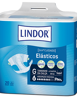 Lindor Elásticos Maxi Tamanho L x20 Unidades