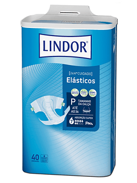 Lindor Elásticos Super Tam S 7 Gotas x40 Unidades