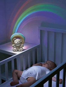 Chicco Ursinho Projector Rainbow Azul