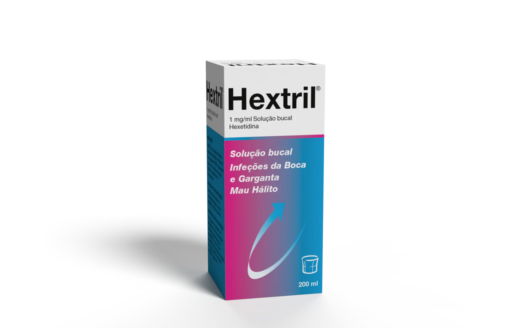 Hextril 1mg/mL Solução Bucal Hexetidina 200ml