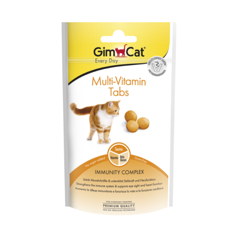 GimCat Multi-Vitamin Tabs 40g