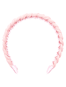 Invisibobble HairHalo Retro Dreamin' Eat, Pink and Be Merry