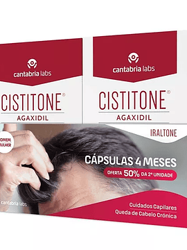 Cistitone Agaxidil 4 Meses 2x 60 Cápsulas
