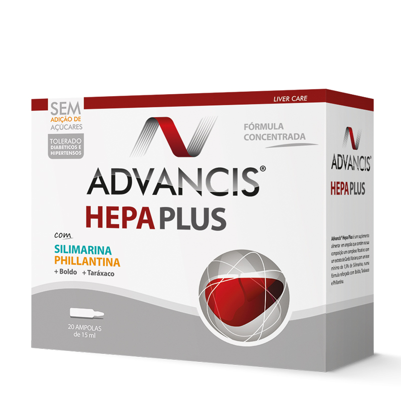 Advancis Hepa Plus 15ml x20 Ampolas