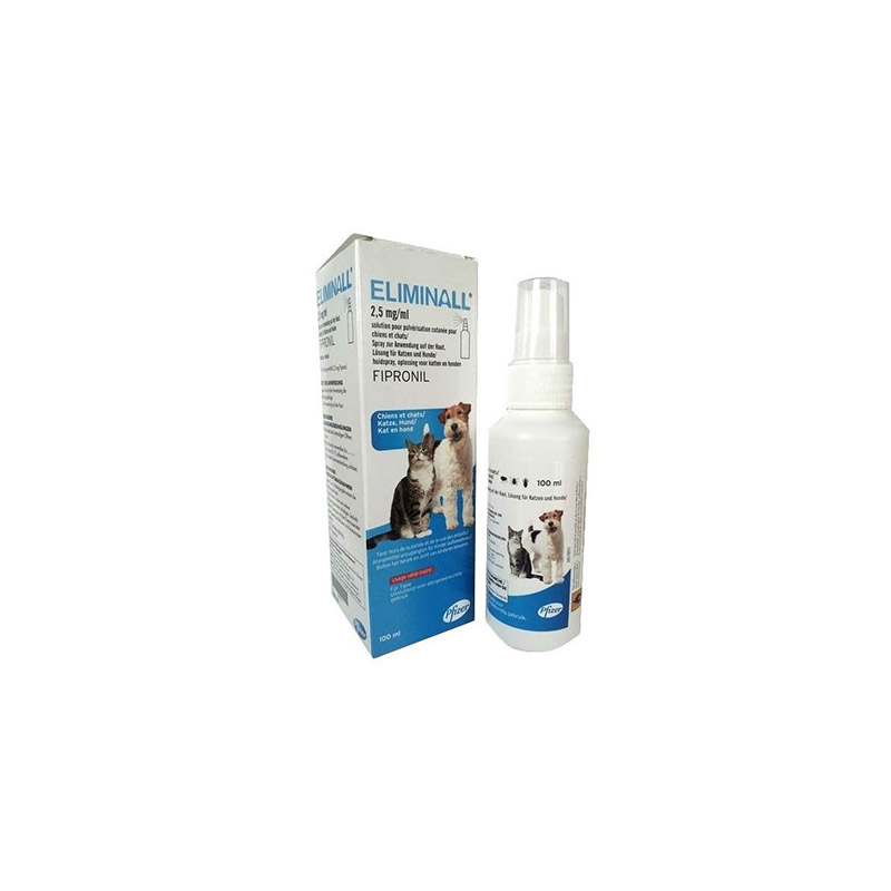 Eliminall 2.5mg/ml Spray Cães e Gatos 100ml