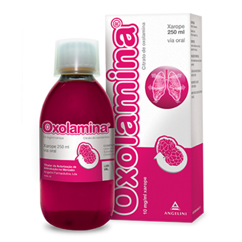 Oxolamina, 10 mg/mL-250 mL x 1 xarope mL