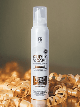 Th Pharma Espuma de fixação revitalizadora de caracóis Curly Care 200ml