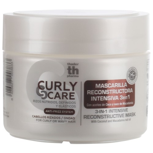 Th Pharma Máscara Reconstrutora Intensiva 3em1 Curly Care 300ml