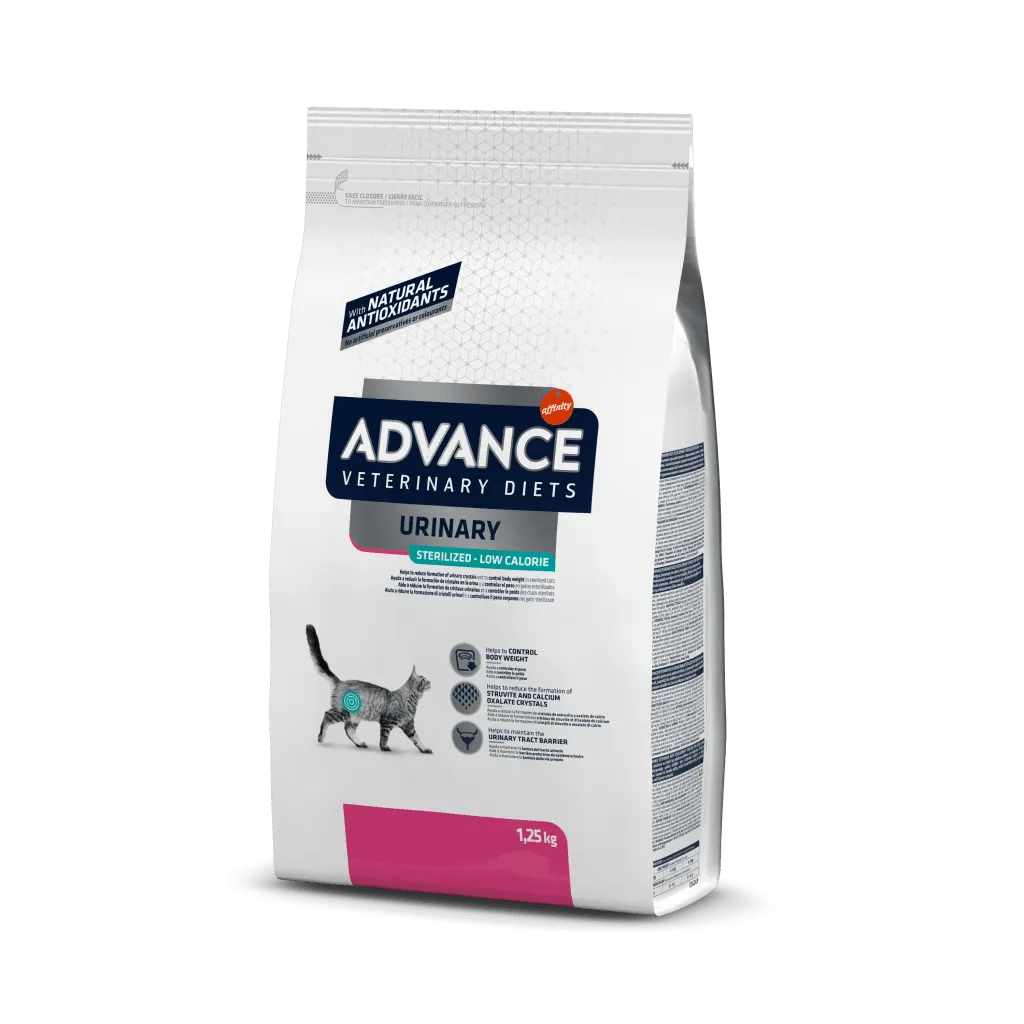 Advance Veterinary Cat Sterilized Urinary Low Calorie 1.25Kg