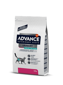 Advance Veterinary Cat Sterilized Urinary Low Calorie 2.5Kg