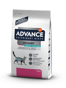 Advance Veterinary Cat Sterilized Urinary Low Calorie 7.5Kg