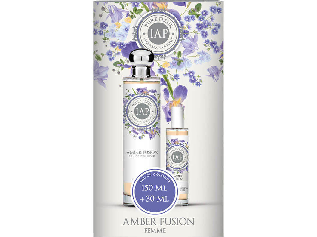  Iap Pharma Coffret Pure Fleur Amber Fusion 150ml+30ml