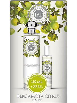  Iap Pharma Coffret Pure Fleur Bergamota Citrus 150ml+30ml