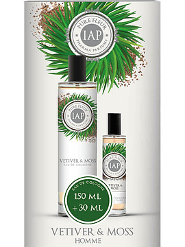  Iap Pharma Coffret Pure Fleur Vetiver&Moss Homme 150ml+30ml