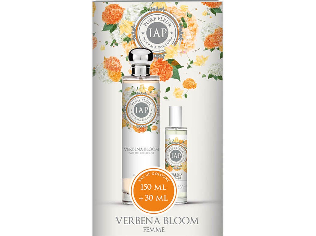  Iap Pharma Coffret Pure Fleur Verbena Bloom 150ml+30ml