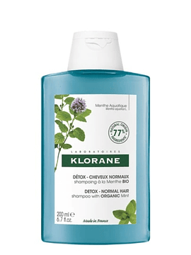 Klorane Capilar Champô Menta Aquática 200ml