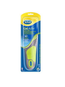 Scholl Gelactiv Palmilhas Sport Mulher x2