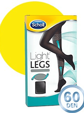 Scholl Light Legs Collants Compressão 60den Tam M Preto