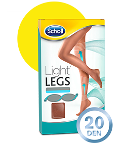 Scholl Light Legs Collants Compressão 20den Tam L Nude