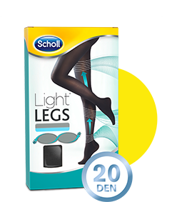 Scholl Light Legs Collant Compressão 20den Tam M Preto