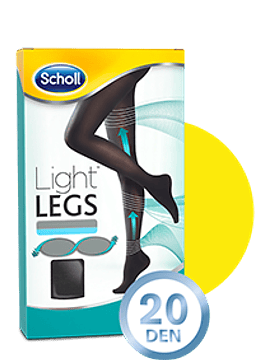 Scholl Light Legs Collant Compressão 20den Tam M Preto
