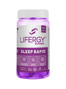 Lifergy Gummies Sleep Rapid Gomas x60 Unidades
