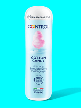 Control Gel Massagem Cotton Candy 200ml