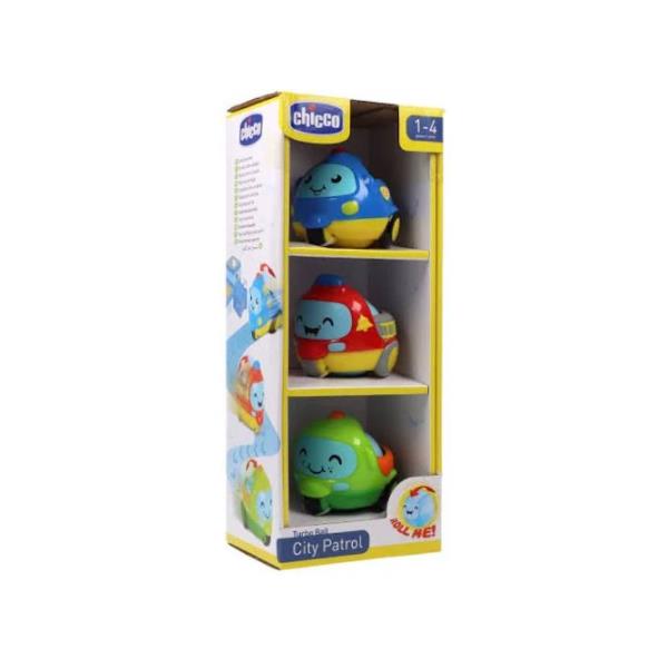 Chicco Brinquedos Patrulha da Cidade 3 Mini Veículos