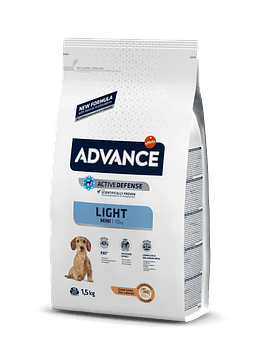 ADVANCE DOG MINI LIGHT CHICKEN & RICE 1.5Kg